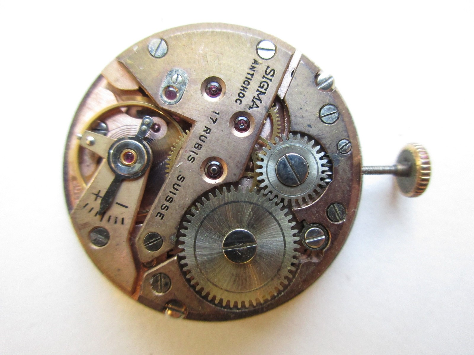 FHF Fontainemelon cal. 26 Sigma Swiss watch movement – running