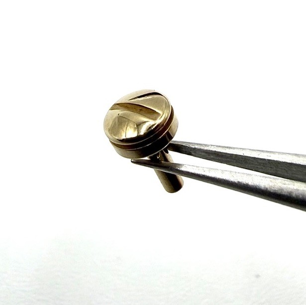 New Genuine Ladies Gucci 6600L Yellow Gold Plated 4.0mm Crown Part
