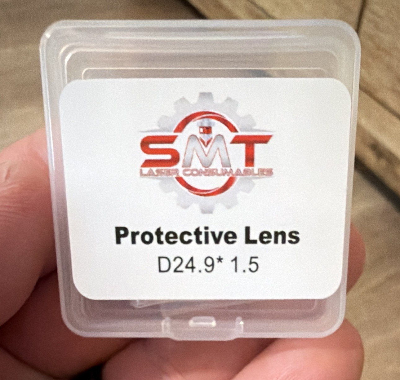 SMT Watch Crystal Protective Lens D24.9*1.5 Clear Replacement Lens 10 Pack