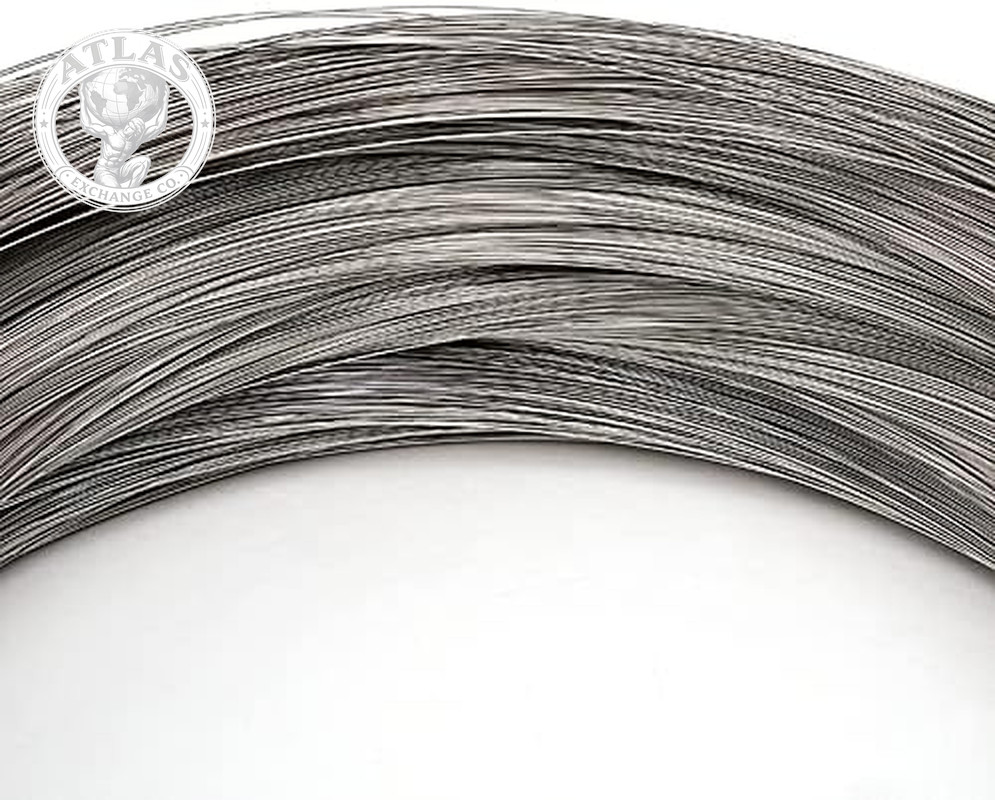 1PCS 10M Stainless Steel Spring Wire Rope – 0.3-3MM Hard Wire (0.4MM)