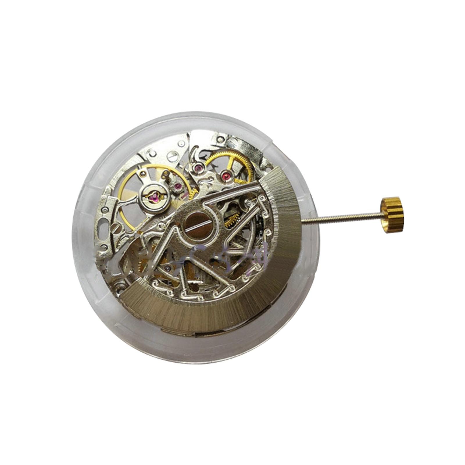 3-Hand Skeleton Automatic Mechanical Winding Watch Movement For Miyota 8205