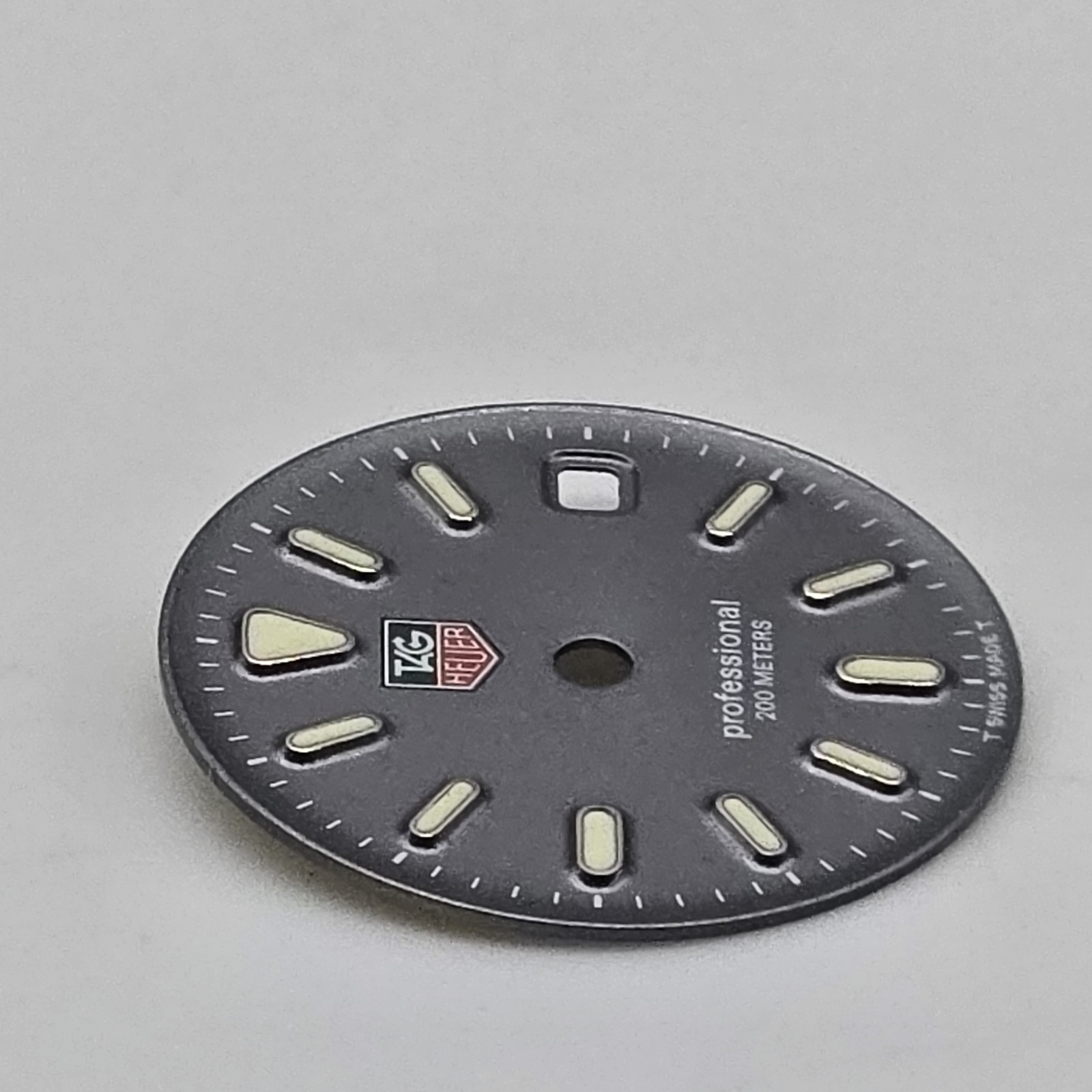 Tag Heuer Dial 19.5mm Grey Silver Authentic Original NOS