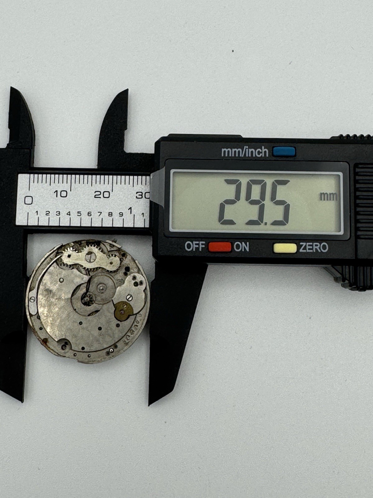 Vintage A Huguenin and Co Locle Partial High Grade Watch Movement Parts / Repair