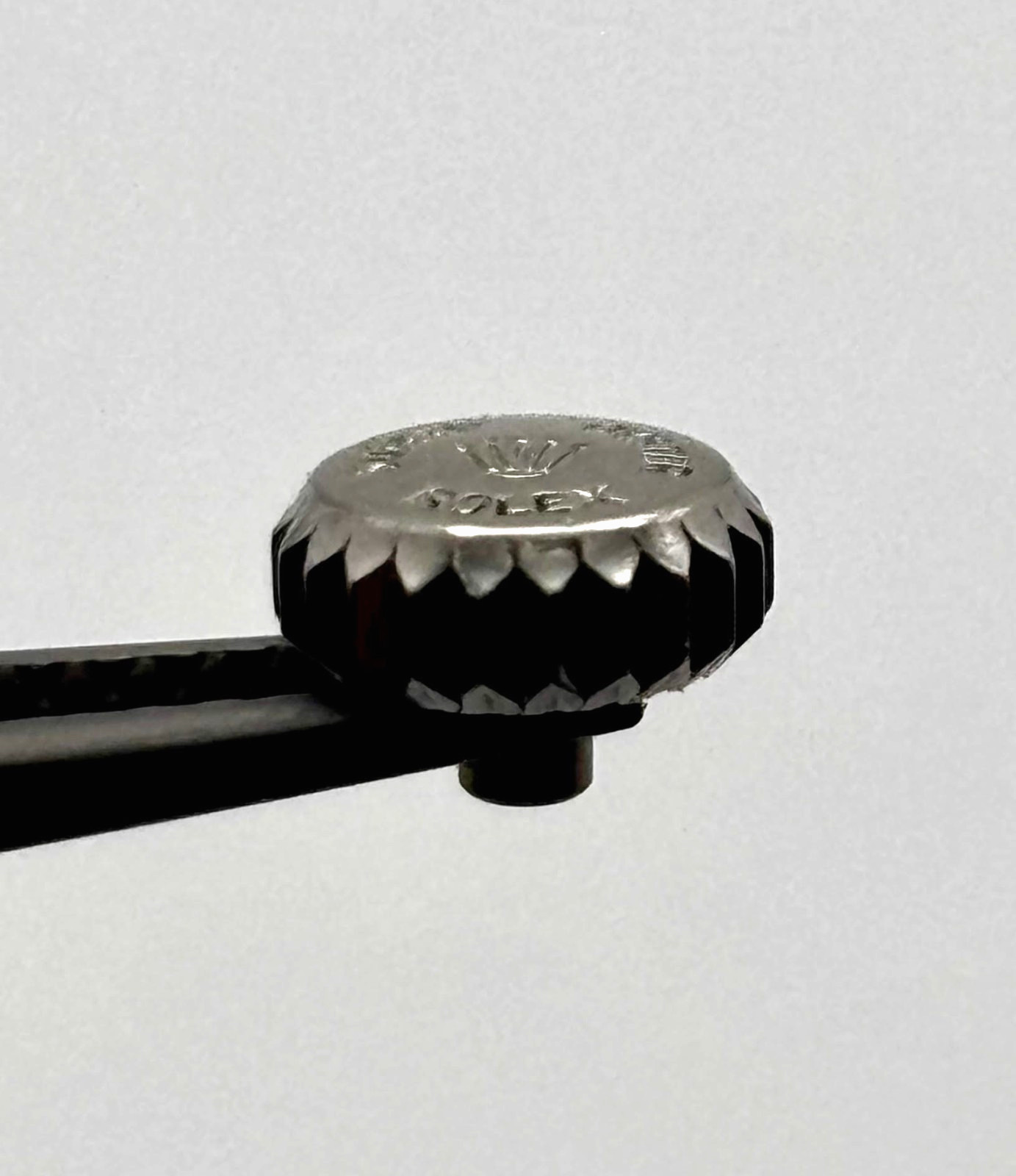 Genuine Rolex Vintage SUPER OYSTER Steel Watch Crown 6mm