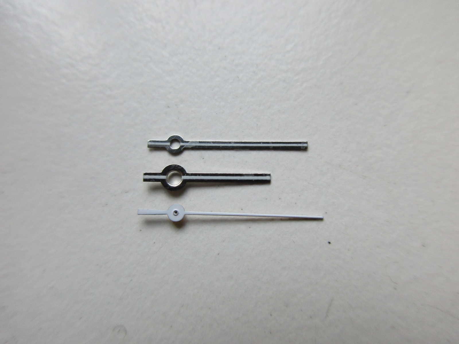 FHF Fontainemelon cal. 969 Silver – white striped 130 – 90 – 21 watch hands set