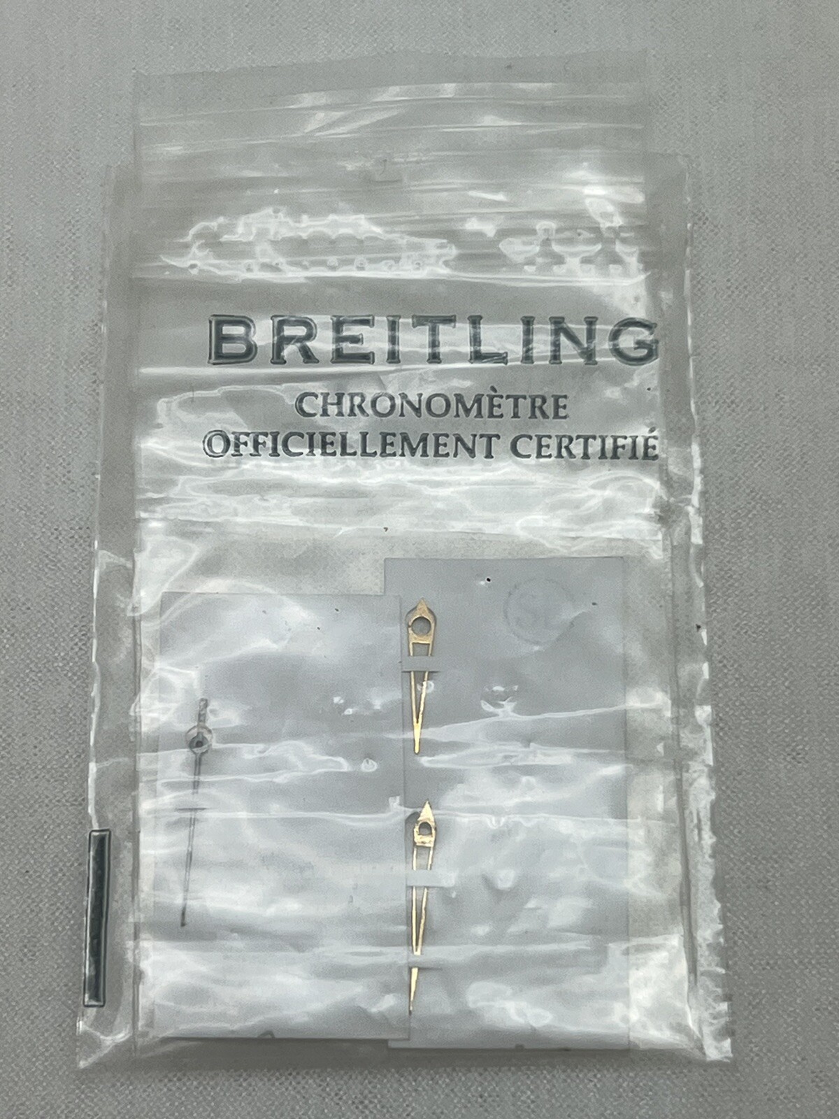 Breitling Chronomat Hands Set Used Gold Tone