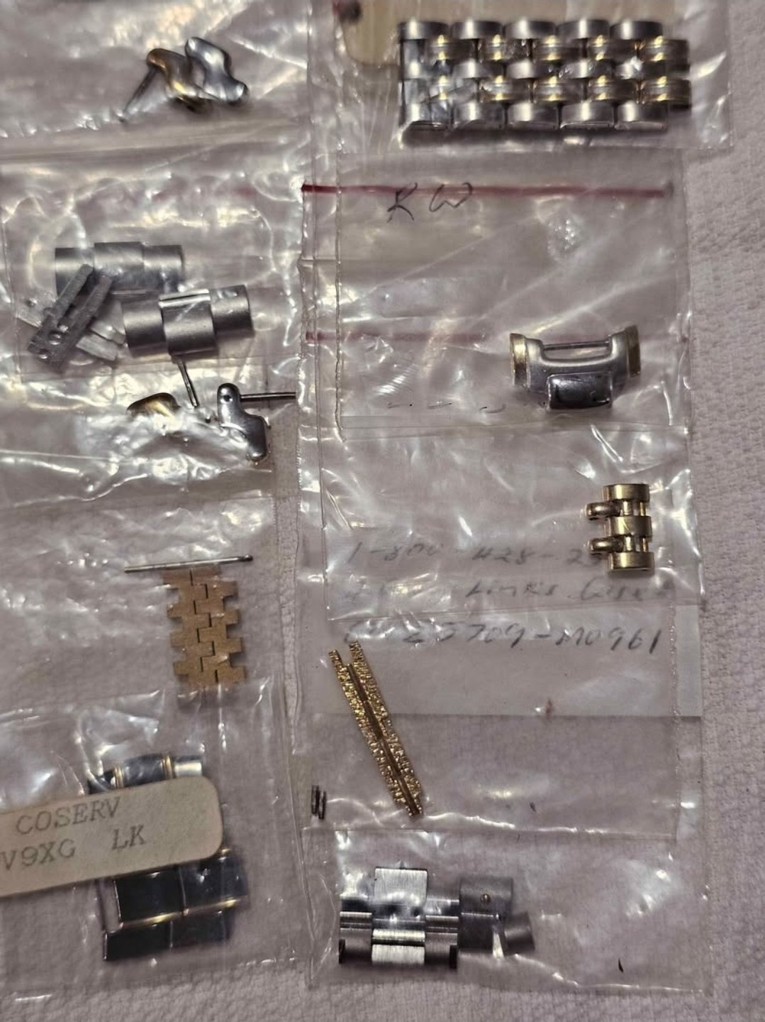 Watch Bracelet Parts – Links, Clasps, End Pieces