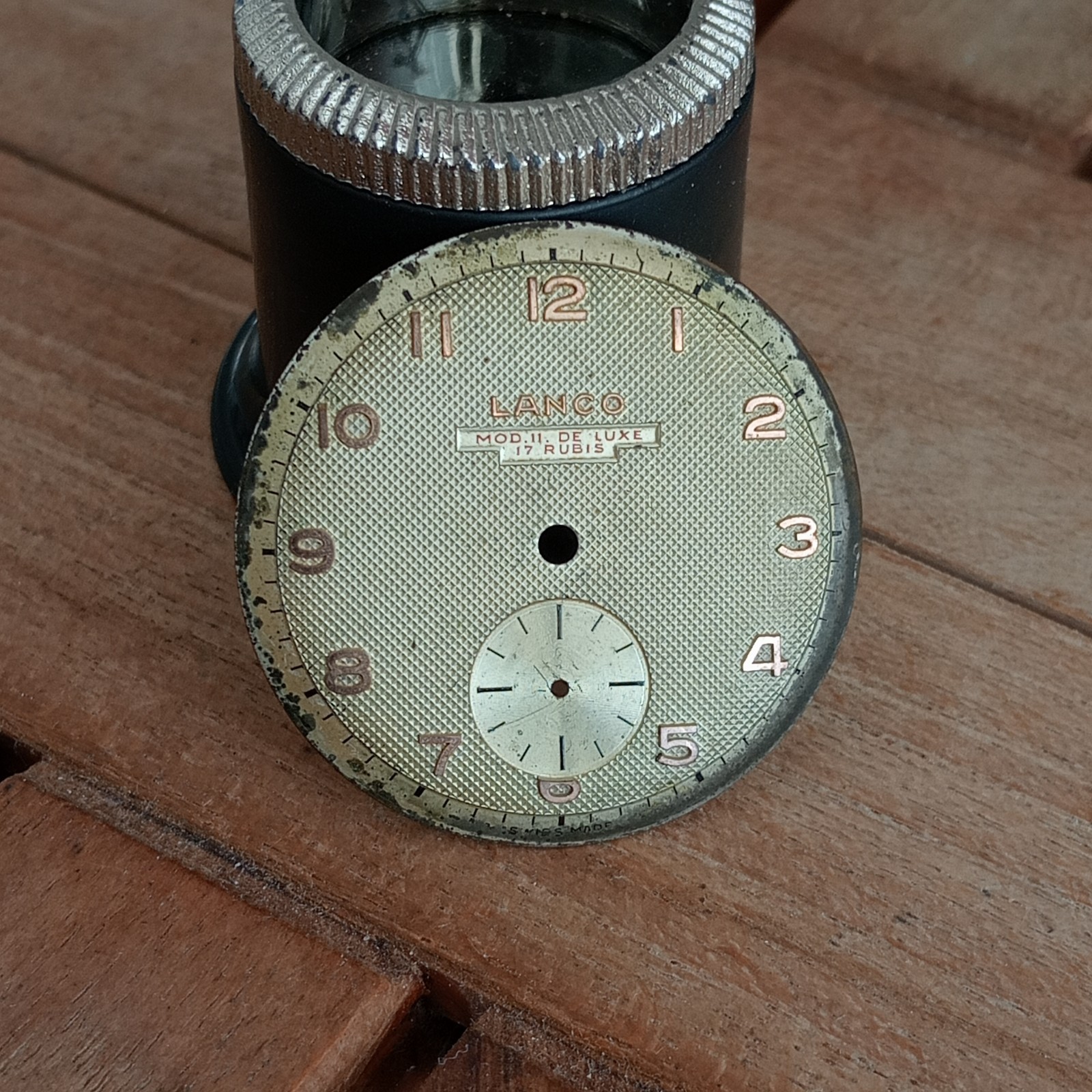 Lanco MOD. 11 LUXURY, Original Dial Ø 32.9mm Vintage USED Rare