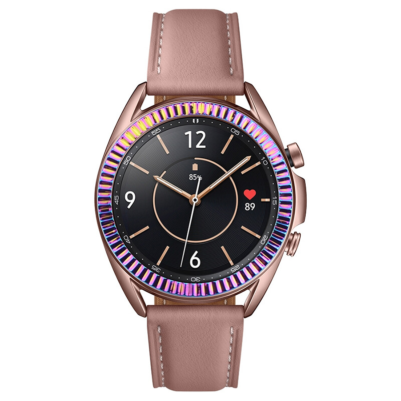 For Samsung Galaxy Watch 3 41/45mm Bezel Ring Case Metal Protection Cover