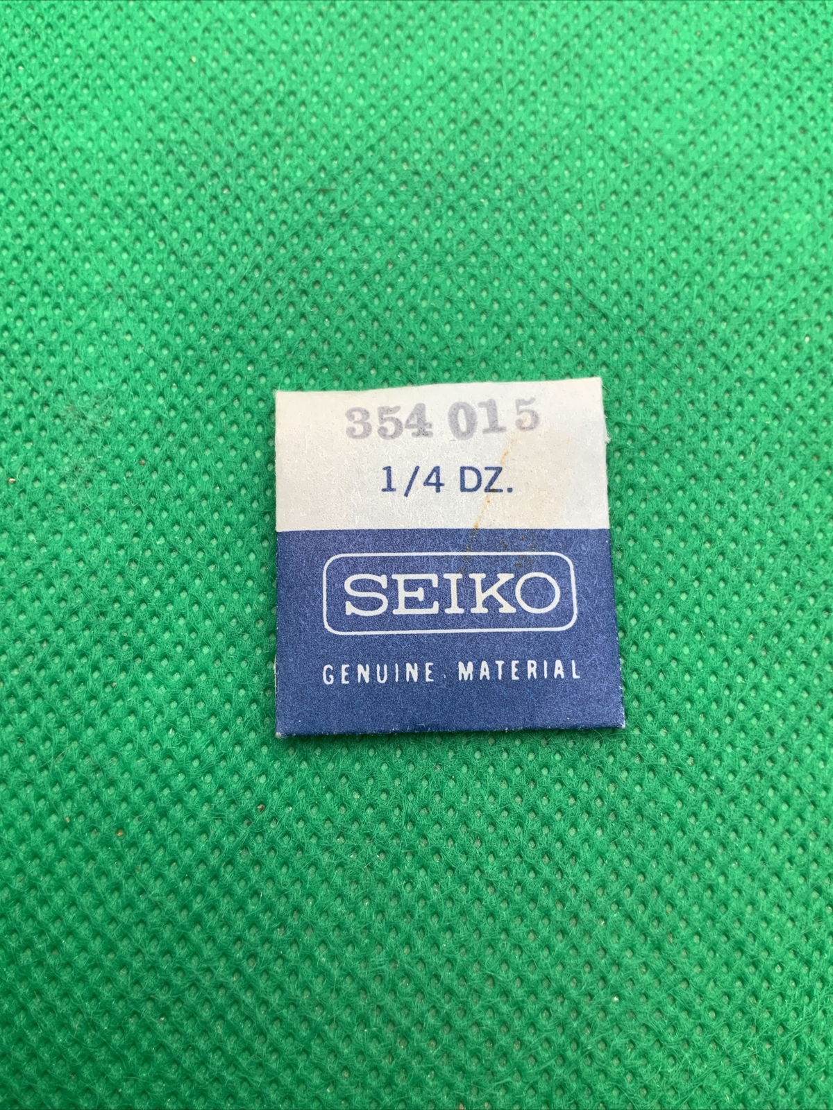 Genuine Seiko 354 015 Stem Watch Part, 354015 (1 Pc)