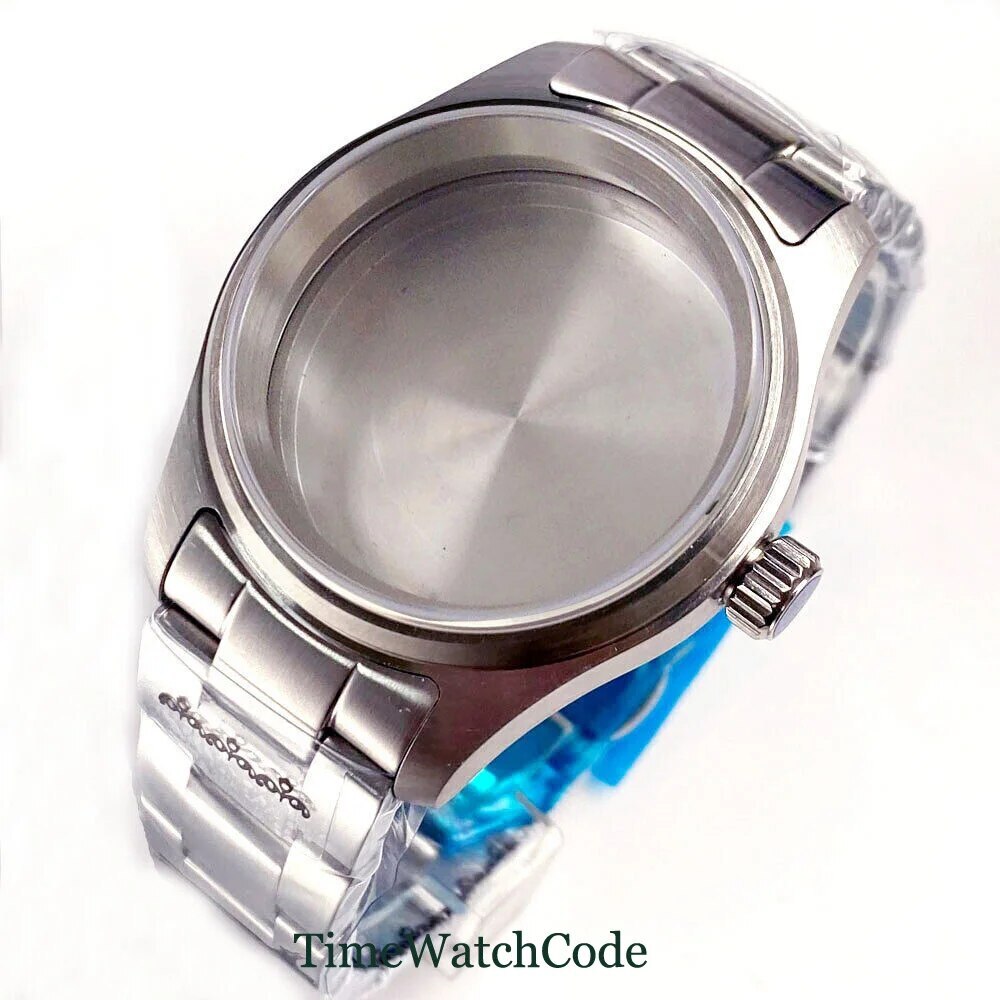 36mm Pilot Diving Watch Case Fit NH34 NH35 NH36 NH38 Sappire Crystal Waterproof