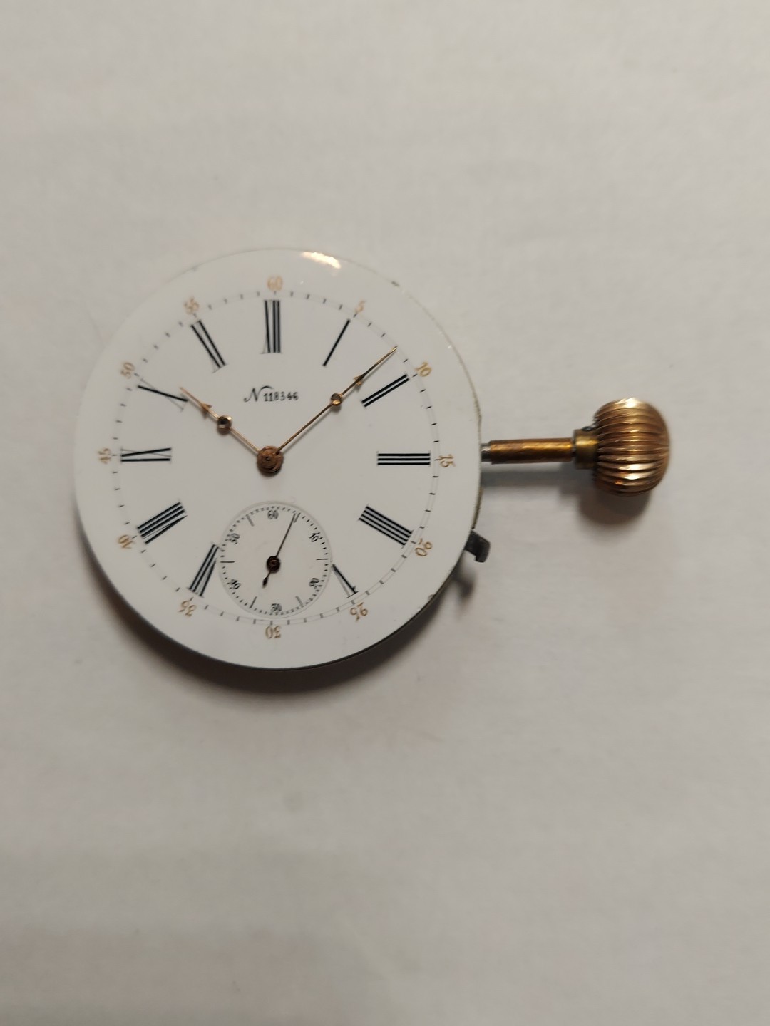 Unbrand P.WATCH MOVEMENT High Grade Full Jewels Collectible Mens Diamonds Hands