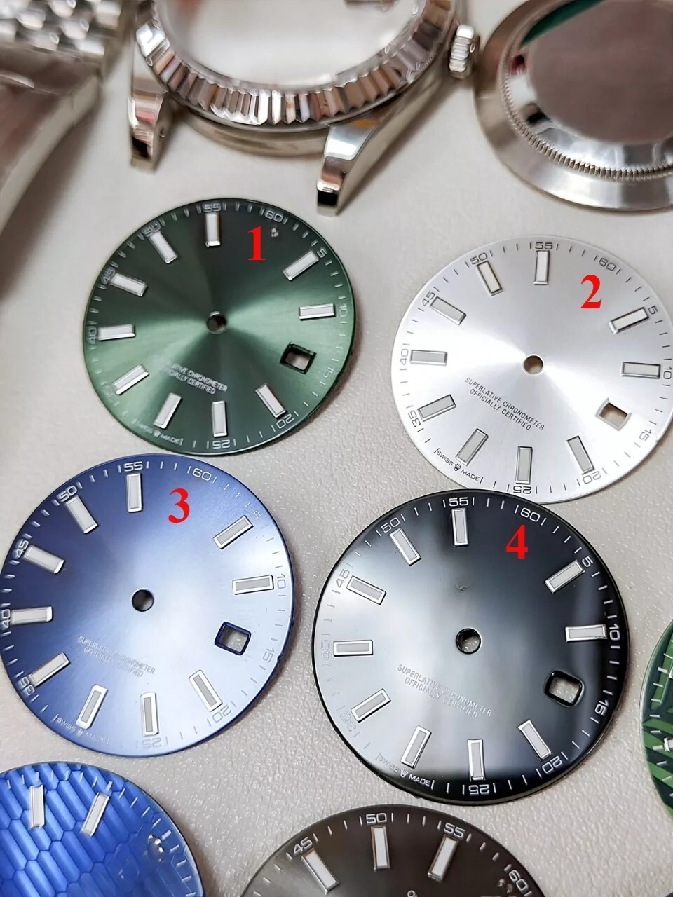 41mm Stainless Steel Watch Case With Band Kit for RoleⅩ DJ 2824 3235