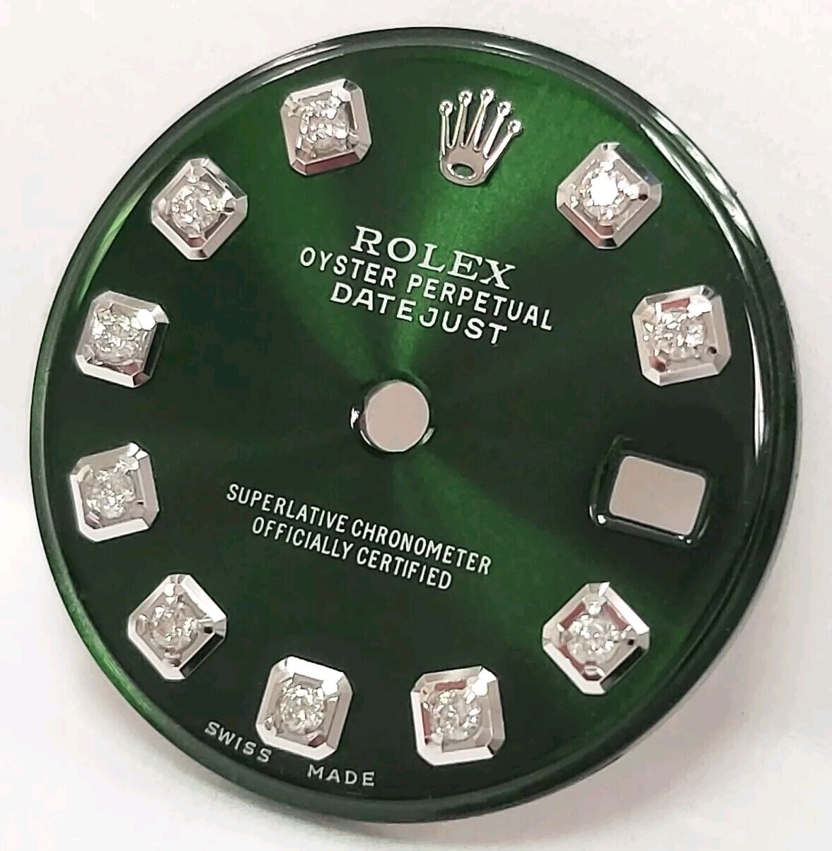 Rolex Datejust 26 Custom Green Diamond Dial 6900 6917 69000