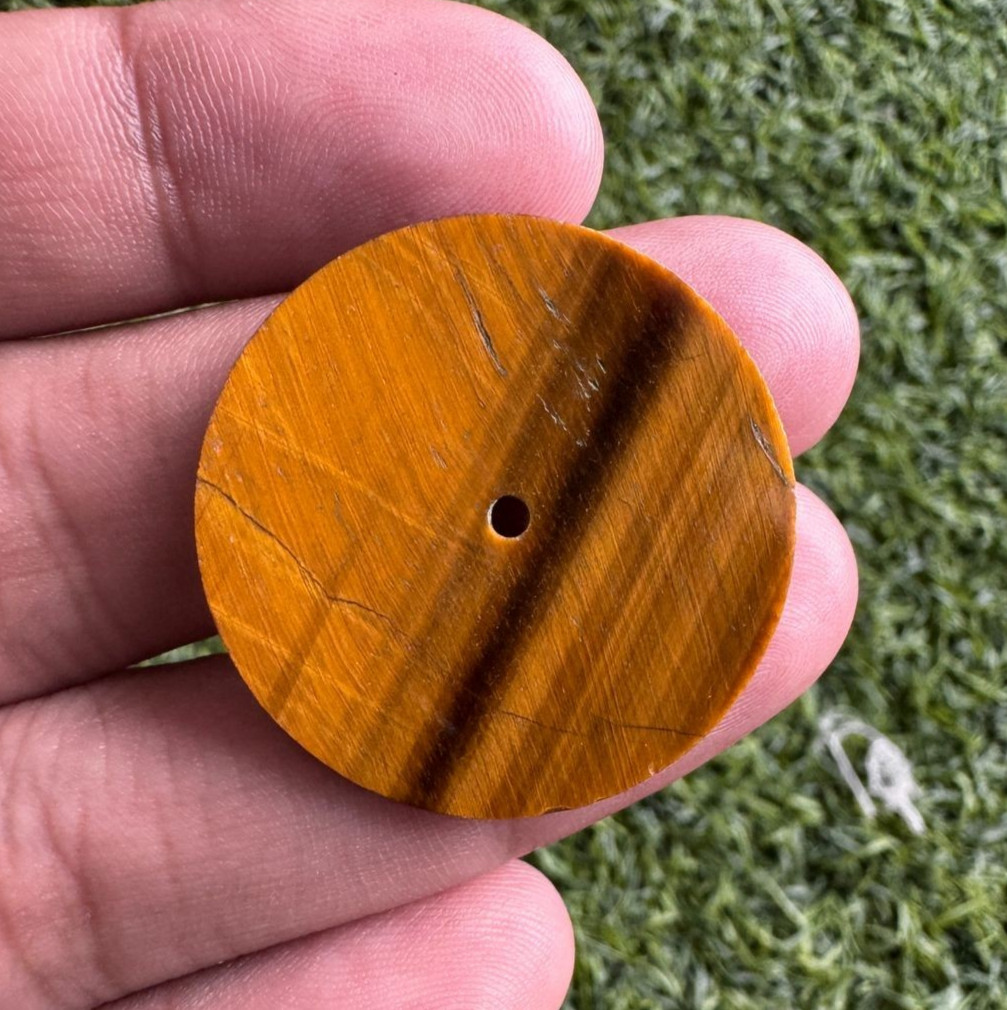 tiger eye Watch Dial Blank Handmade Dial for 31 mm-1.5 mm GMC-1160w