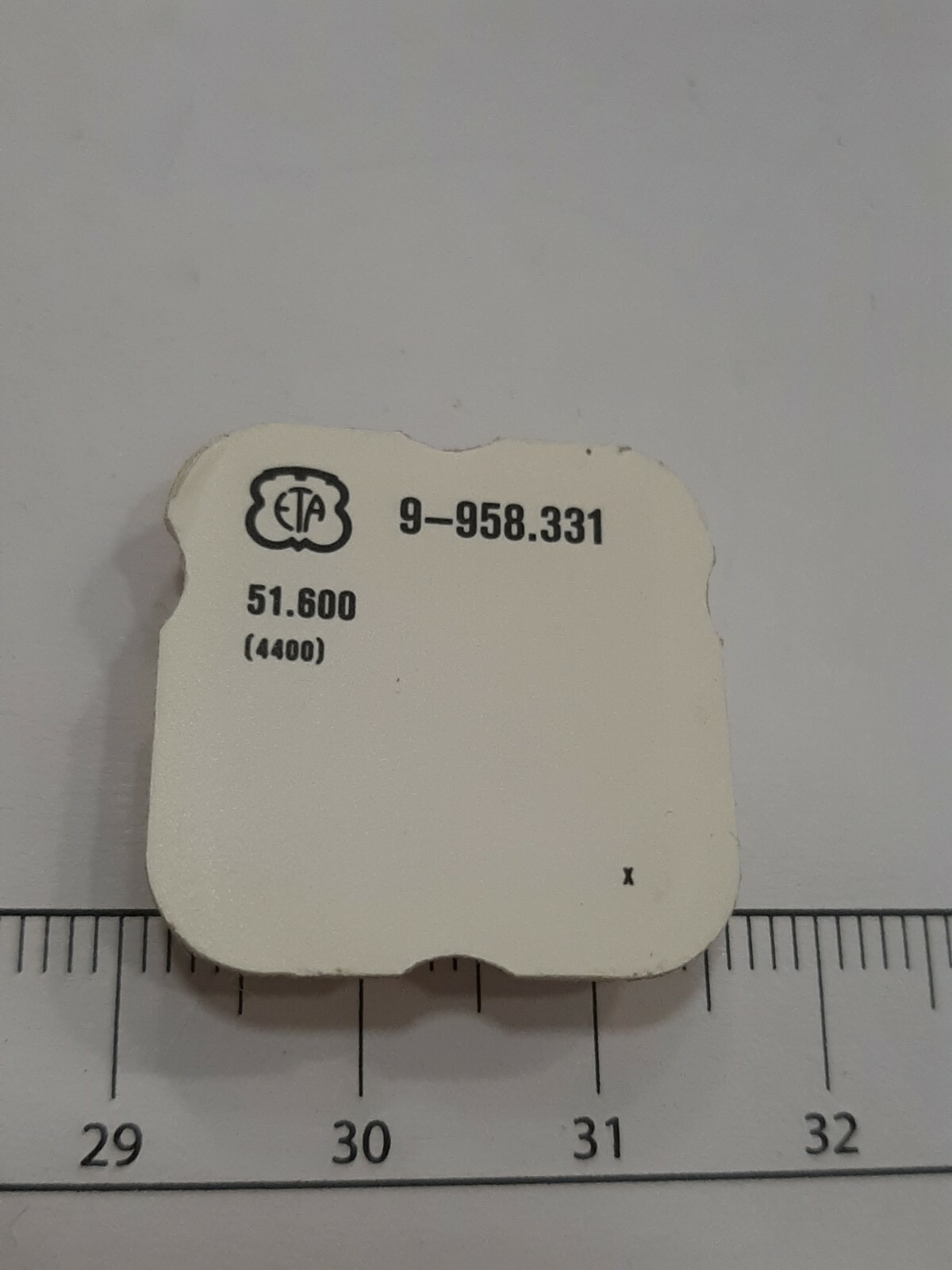Eta 958.331 parts 4400 Vintage Nos