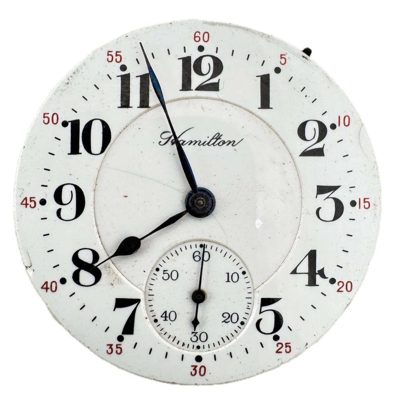 Antique 14s 1922 Hamilton 21j Mechanical Railroad Pocket Watch Movement 992 USA