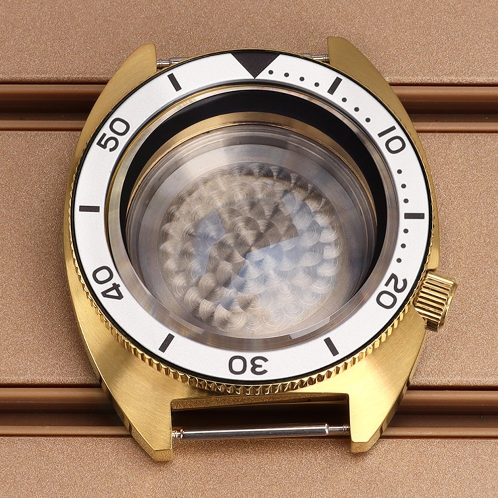 FEIYASHI Sapphire 41mm Watch Case Rotating Bezel turtle Mod For Seiko NH35 NH36