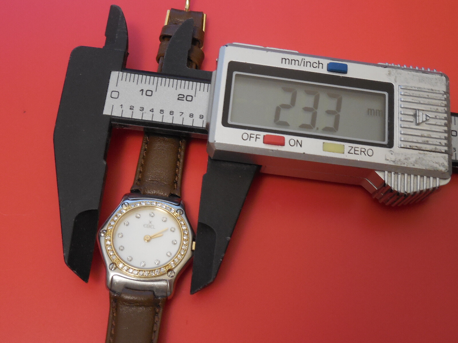 EBEL 13MM STEEL ENDS FOR MINI SPORT CLASSIC WITH CUSTOM MADE STRAP BAND BRACELET