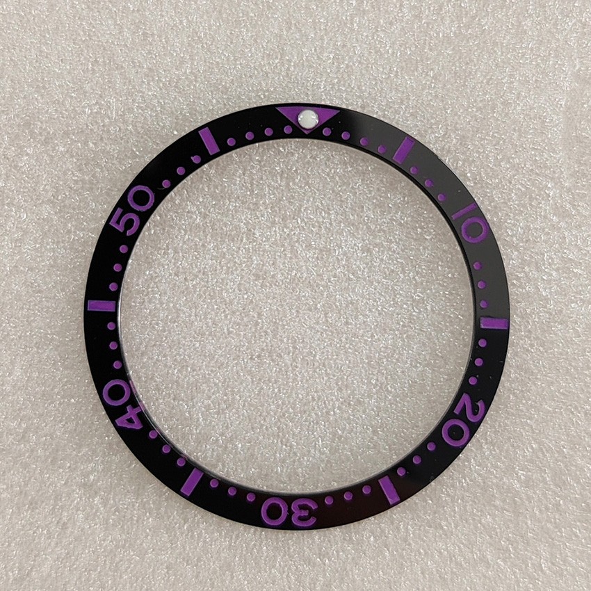 Replacement Flat Ceramic Bezel Outer Diameter 38MM Inner Diameter 31.5MM Bezel