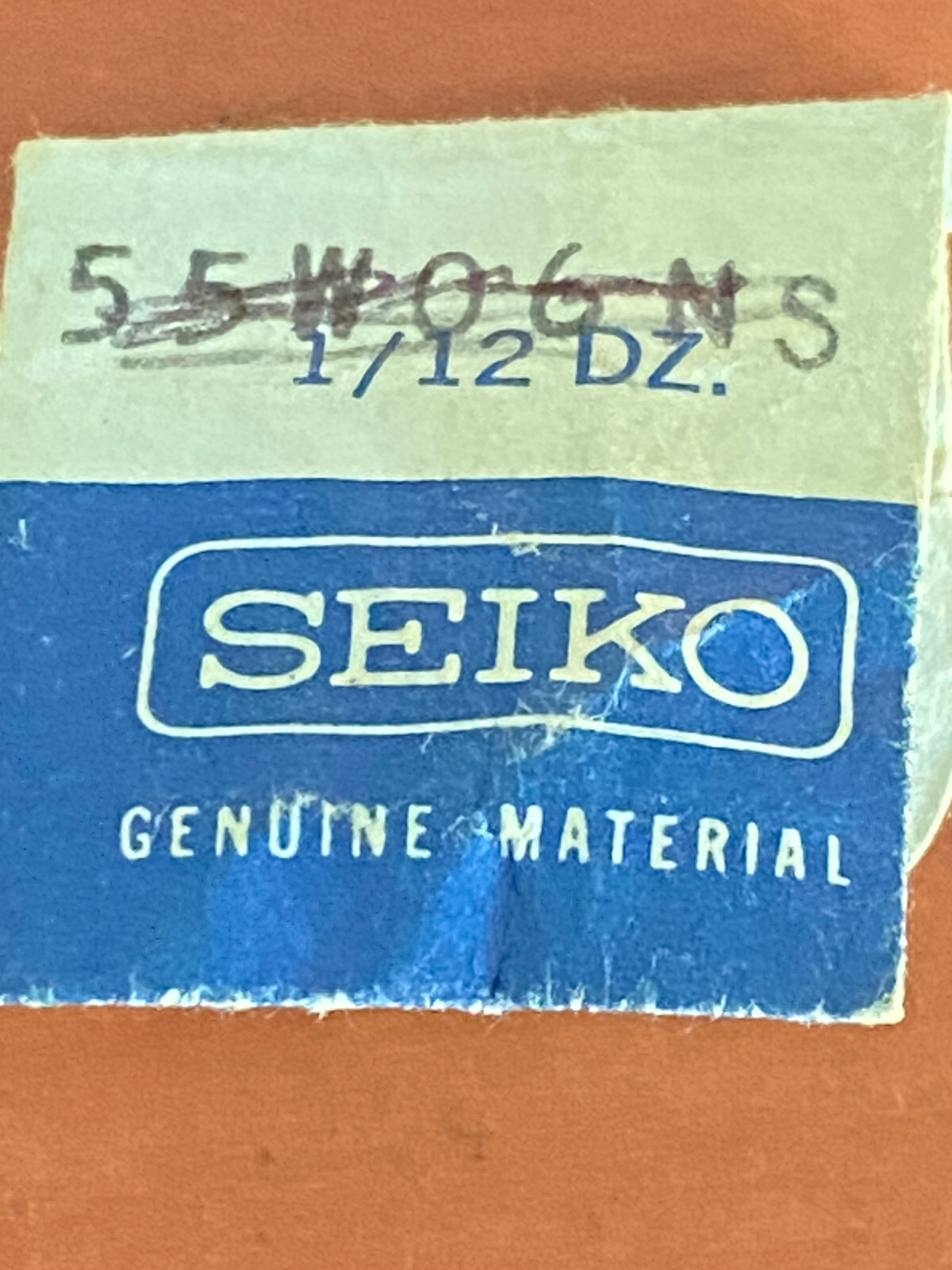 VINTAGE GENUINE SEIKO CROWN 45M08NS ONLY,FOR 6106,5410,5419,5439,5000
