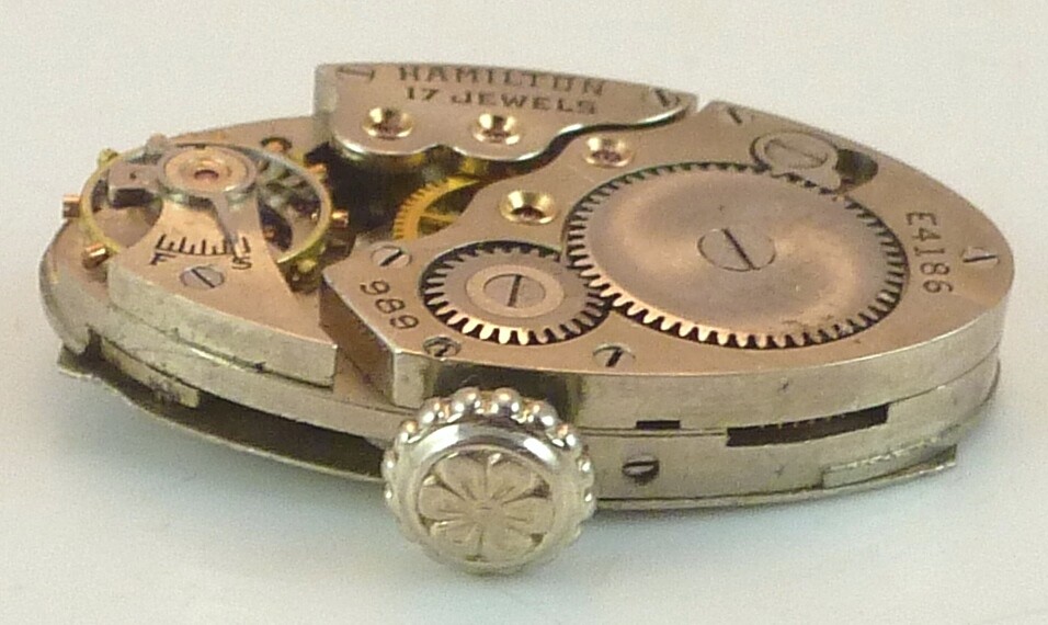 Vintage Hamilton 989 Mechanical Wristwatch Movement – Parts / Repair