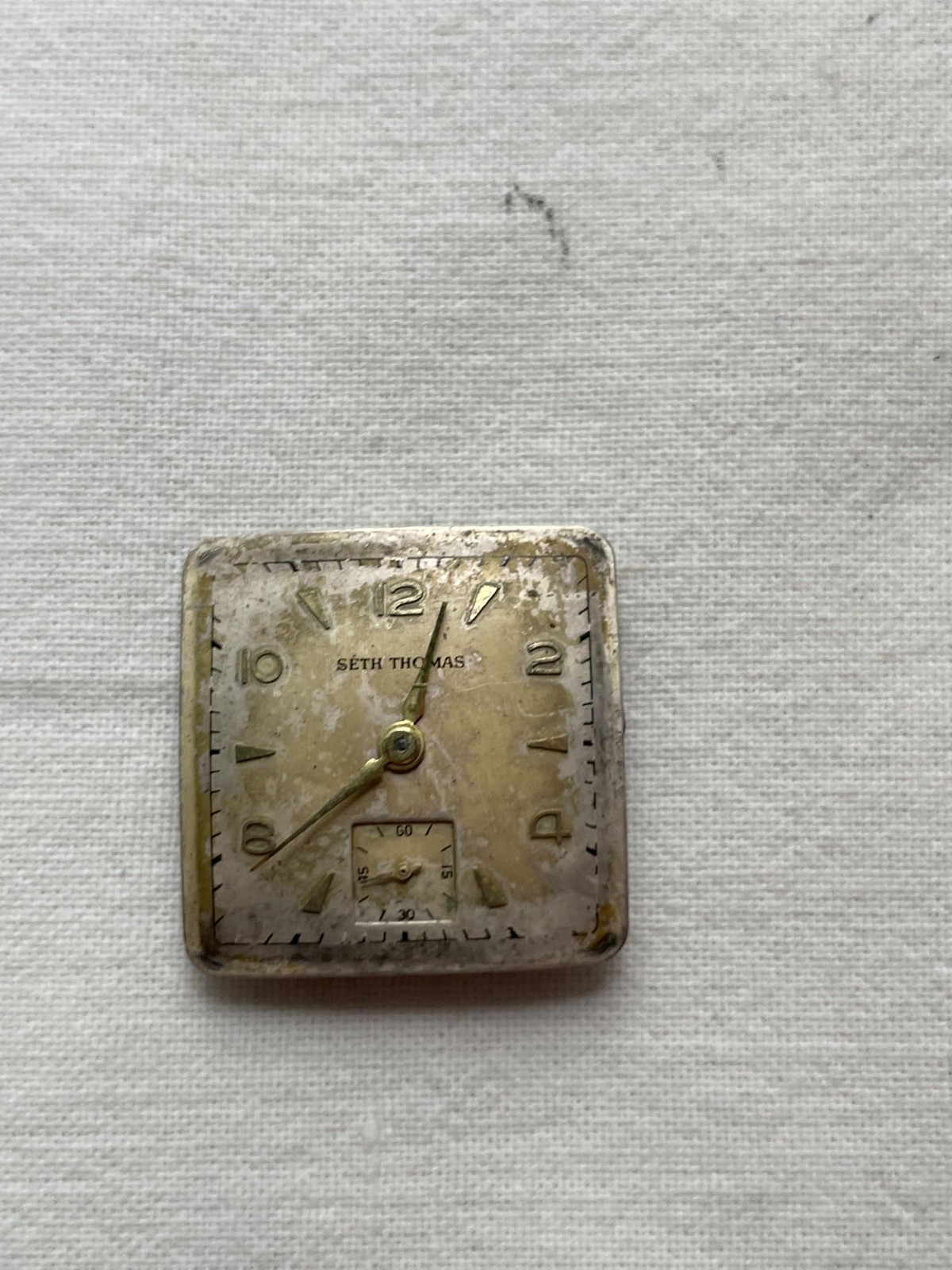 Seth Thomas 001 K675 – movement for mens watch AS IS, lot0808