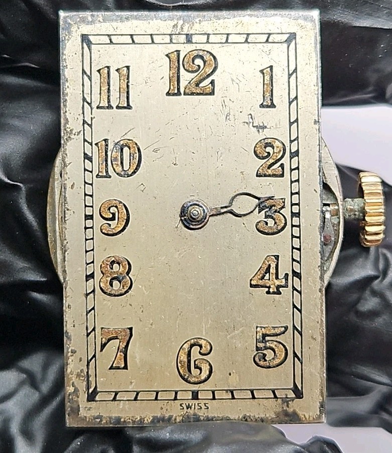 Art Deco Frodsham 17j Watch Movement Parts/Repair (L2)