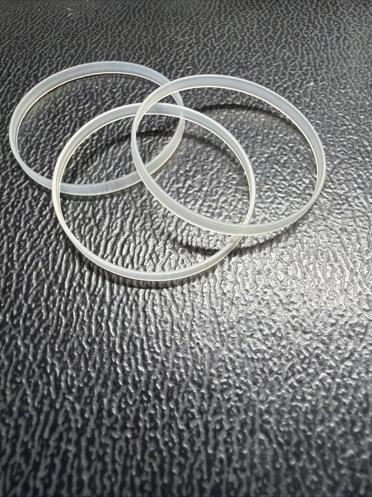 3 New Sapphire Crystal Gaskets For Rolex 295-C, 295, 2.3mm Tall $9.99