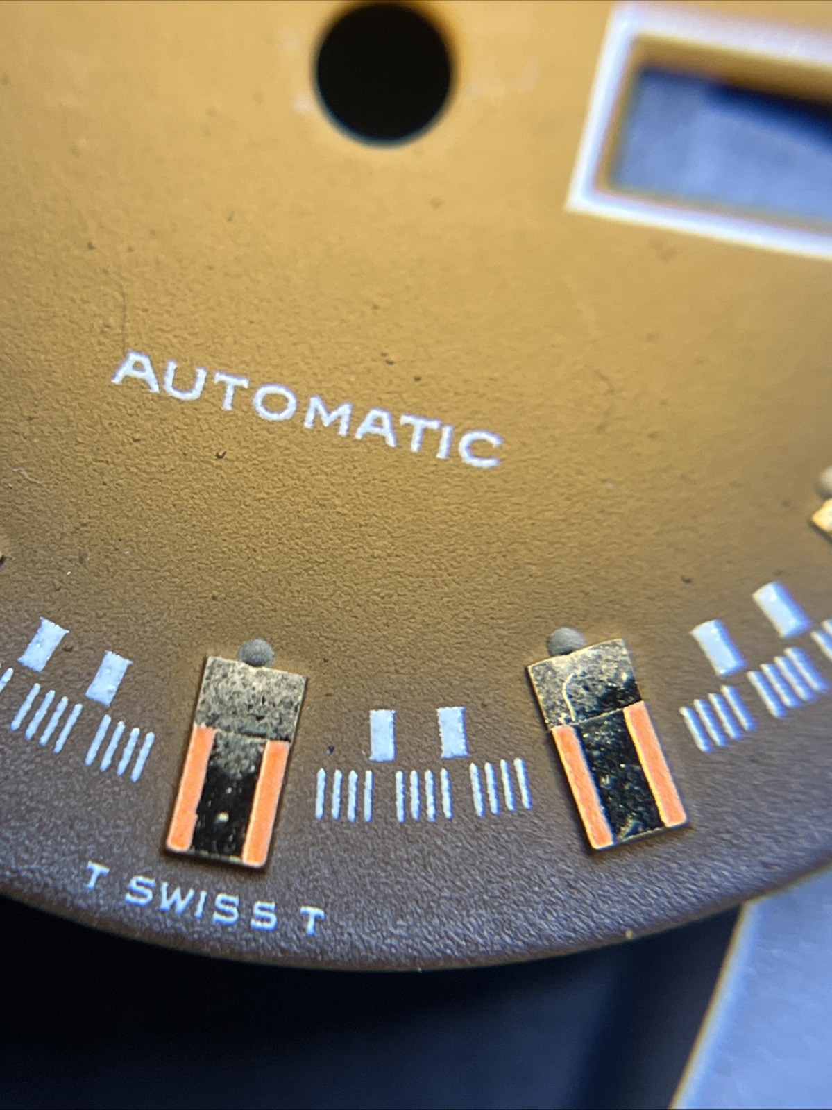 Bulova Automatic Day-Date Jet Star Orange Dial (010)