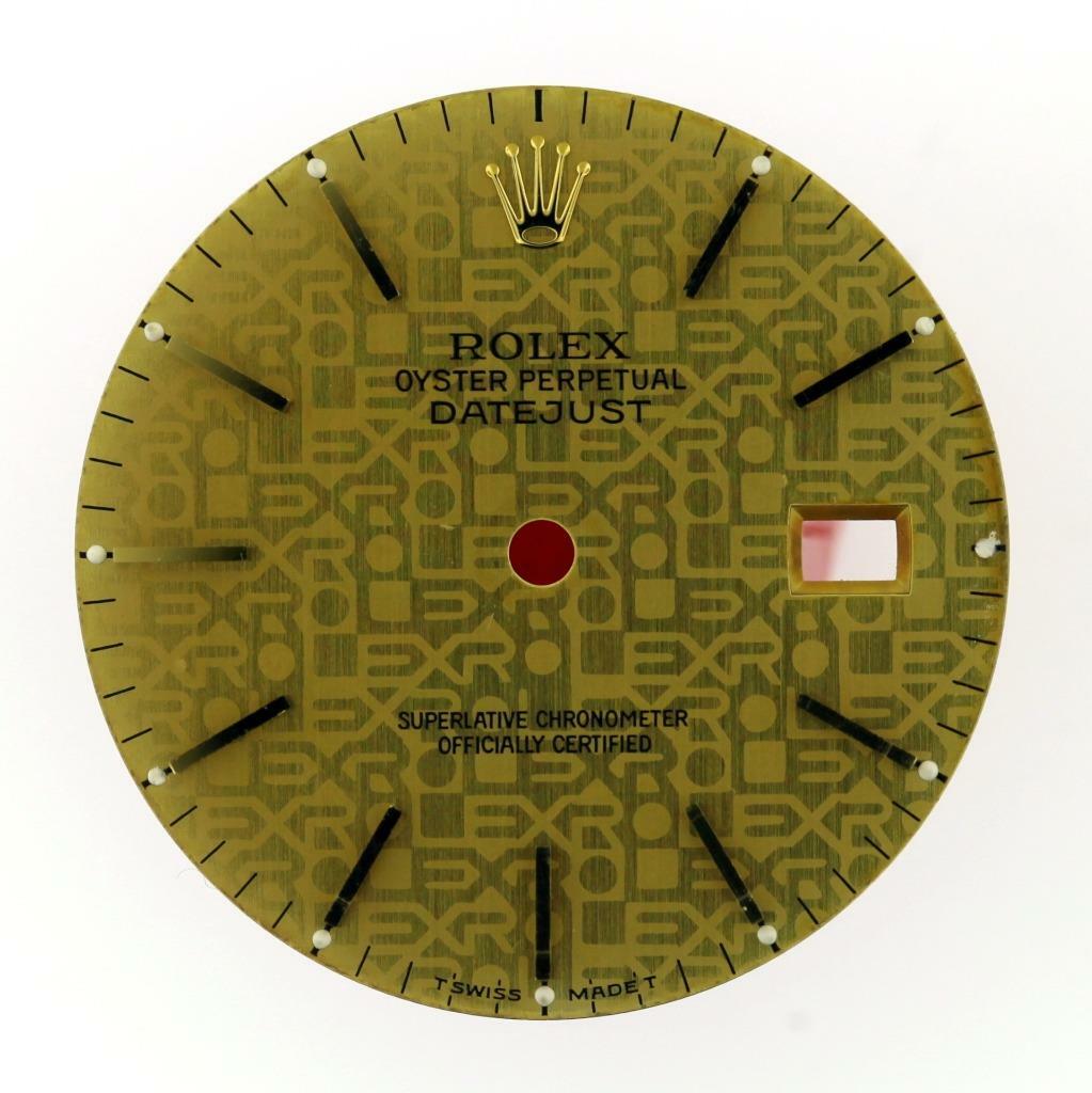 Vintage Men’s Rolex DJ 36mm 16233 16238 Champagne Jubilee Stick Dial 2Tone #A6