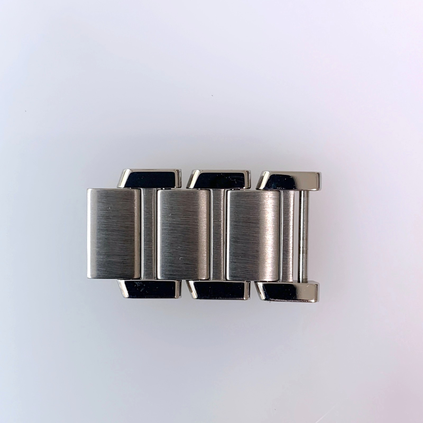 Genuine Cartier Tank Francaise 14.5mm 3P Link Watch Band Bracelet SS