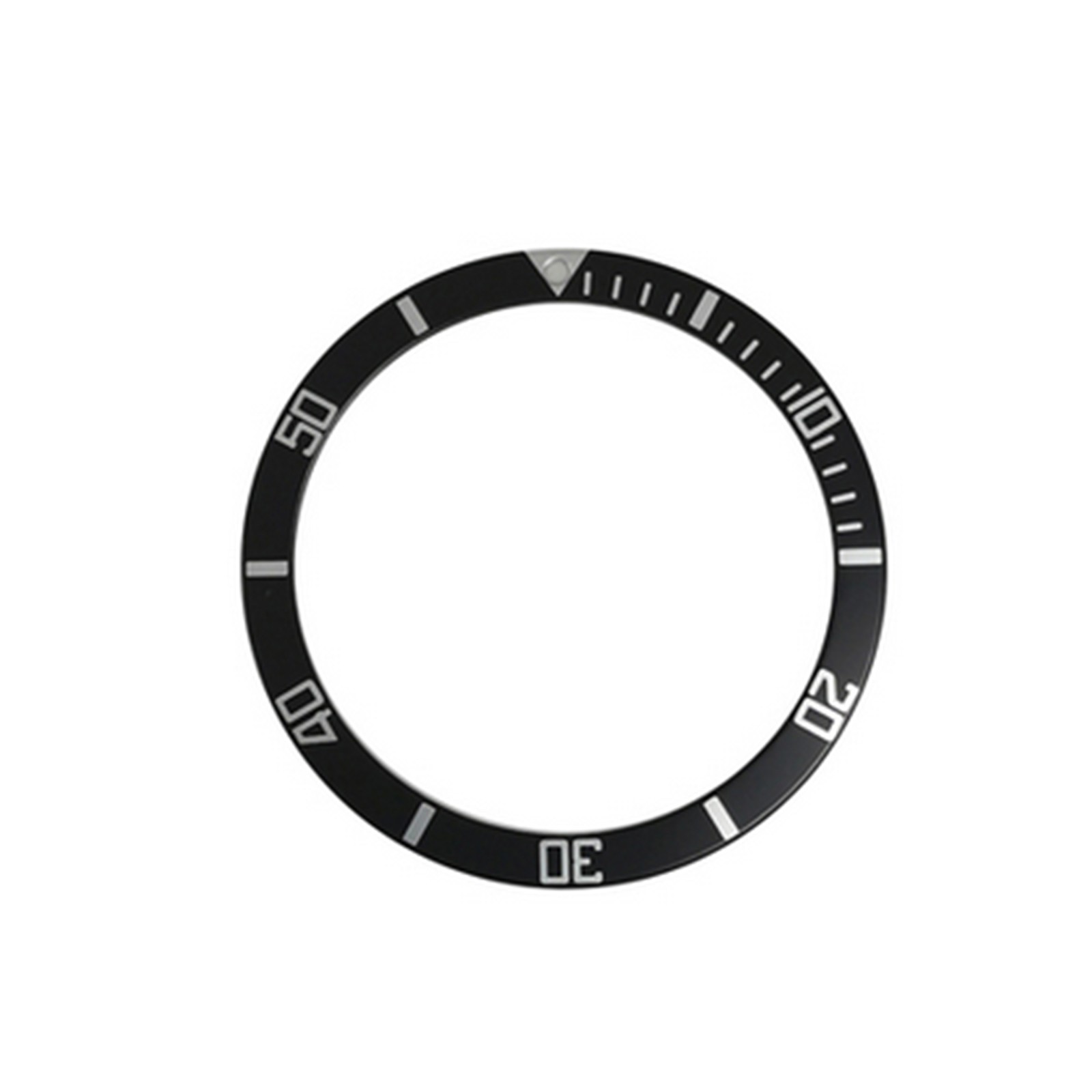 Aluminum Flat Watch Bezel Insert Ring OD 38mm ID 31.5mm For SKX SUB Watch Case