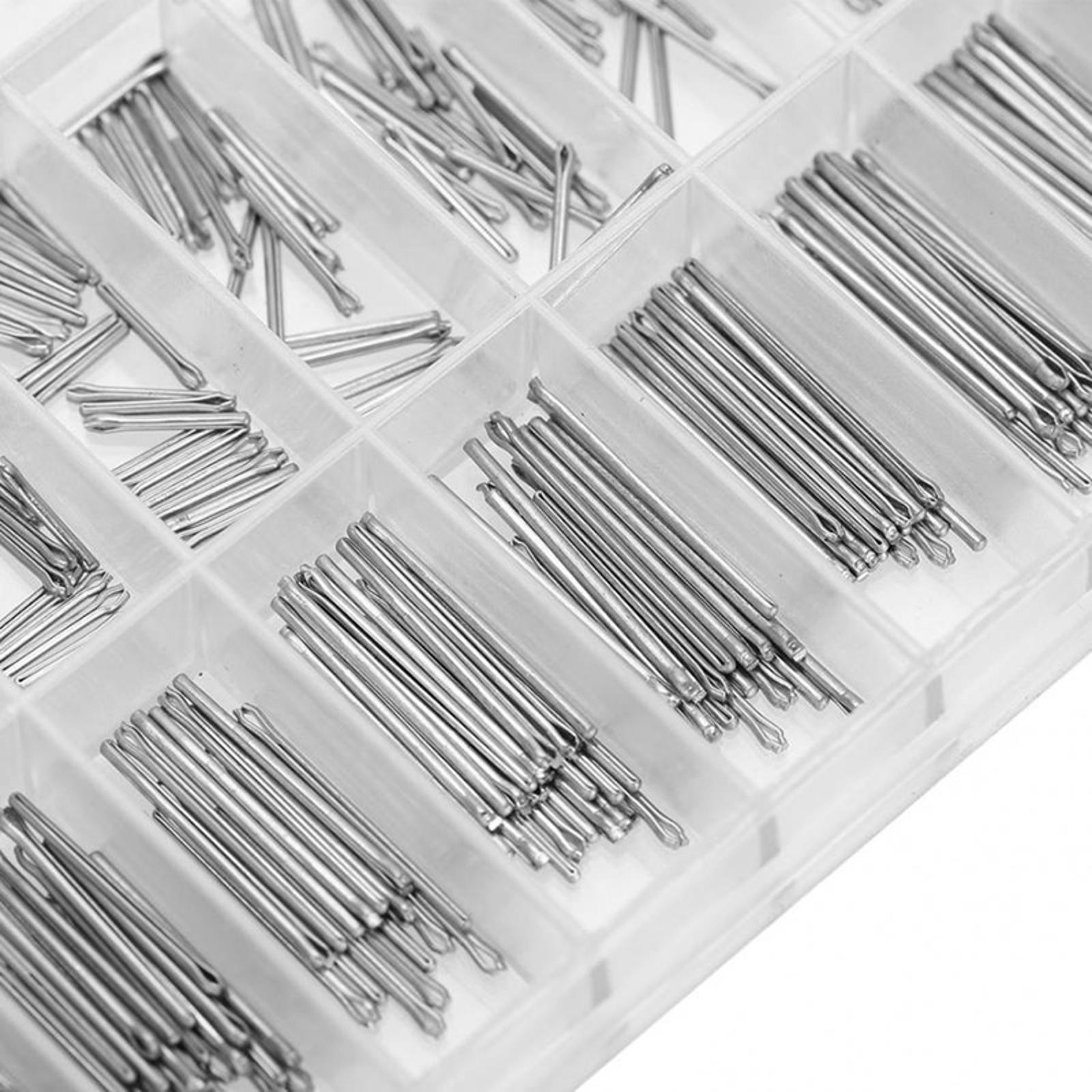 360pcs 6mm-23mm Watch Band Link Cotter Pin Watch Bracelet Strap Link Pins Kit