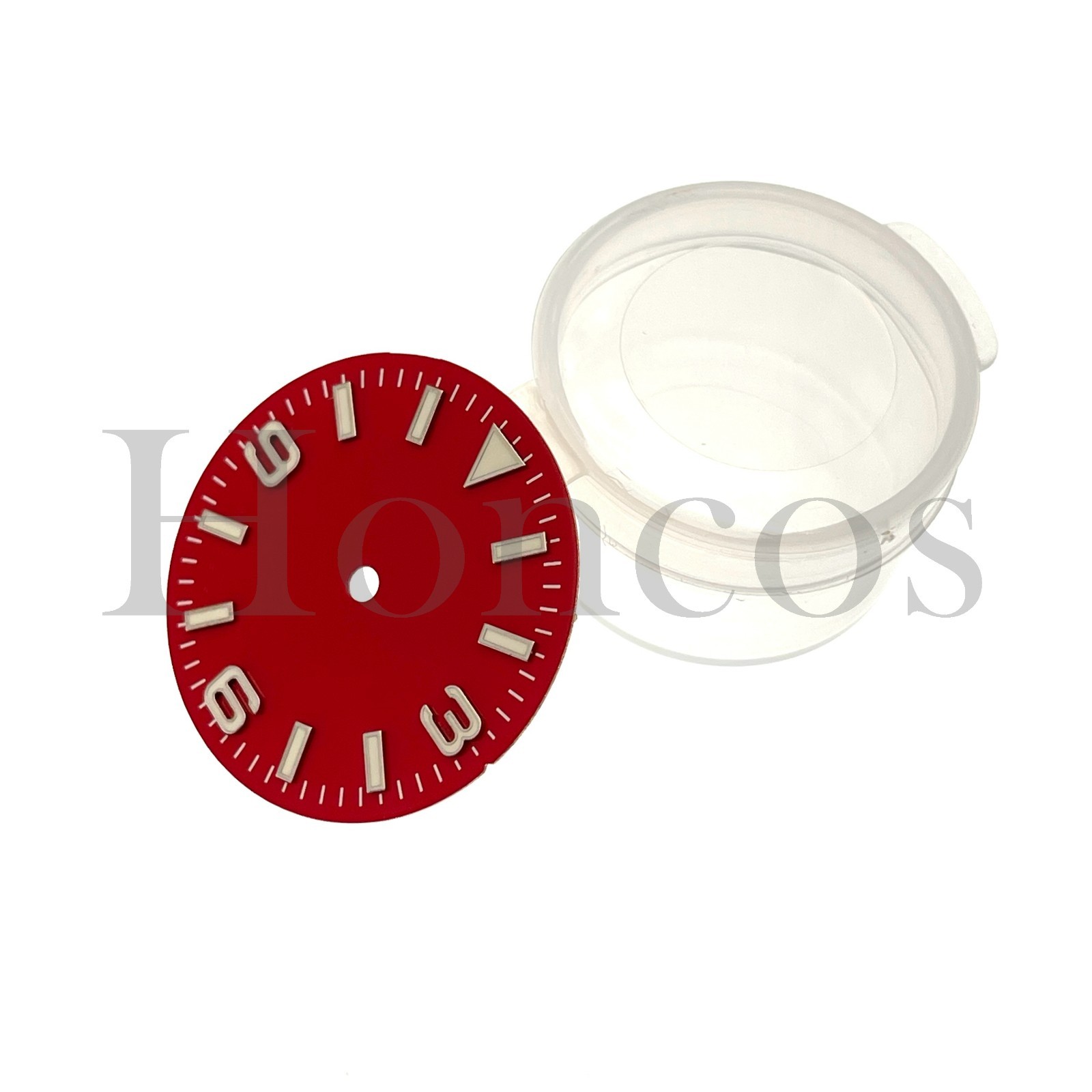 28.50 MM Explorer 369 Multi Red Dial Fits Japan NH35/36/4R/7S Auto Movement