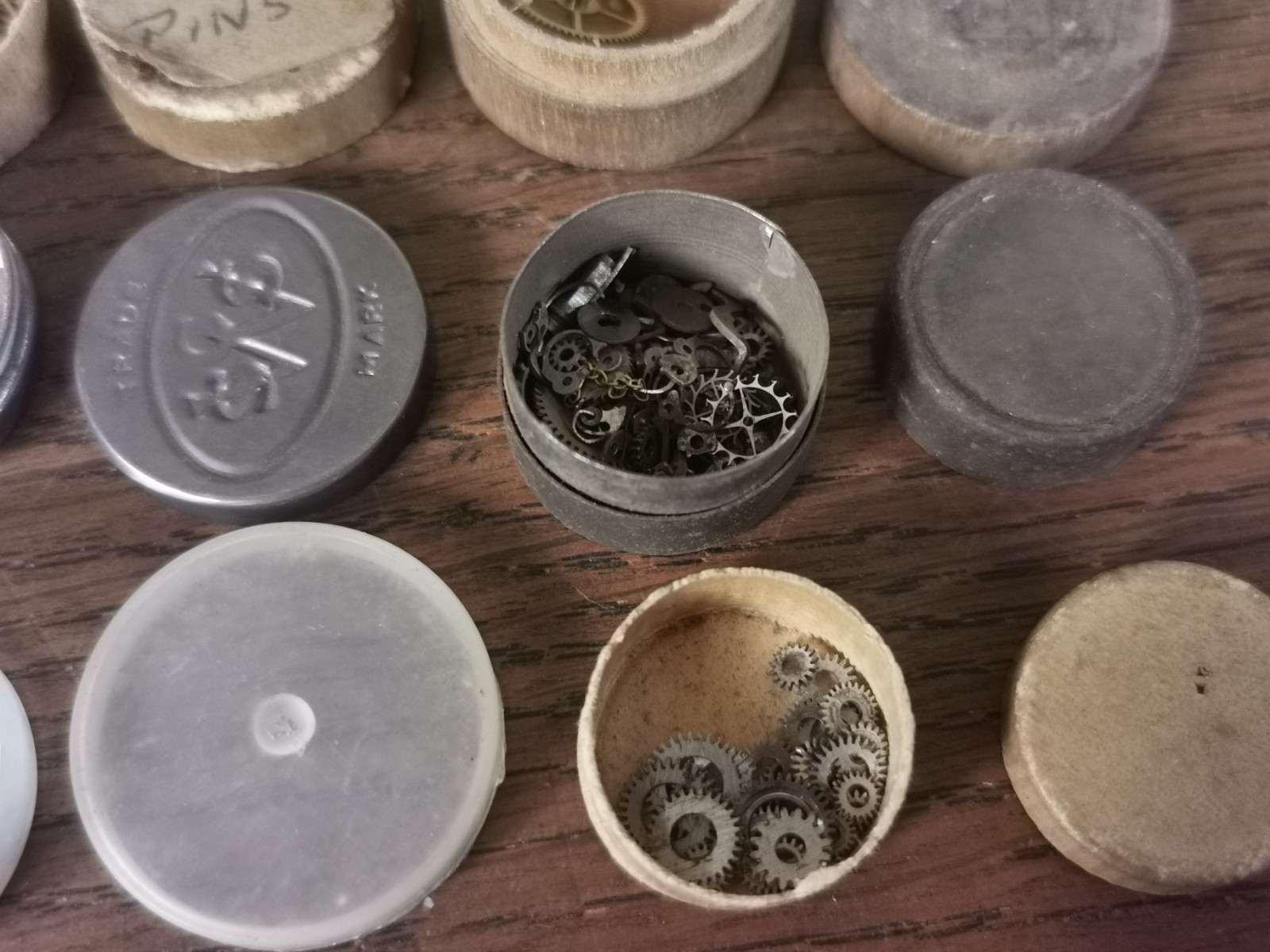 Pocket Watch Parts, Bouchons, Bolt Springs, Wheels Etc Watchmaker #T231