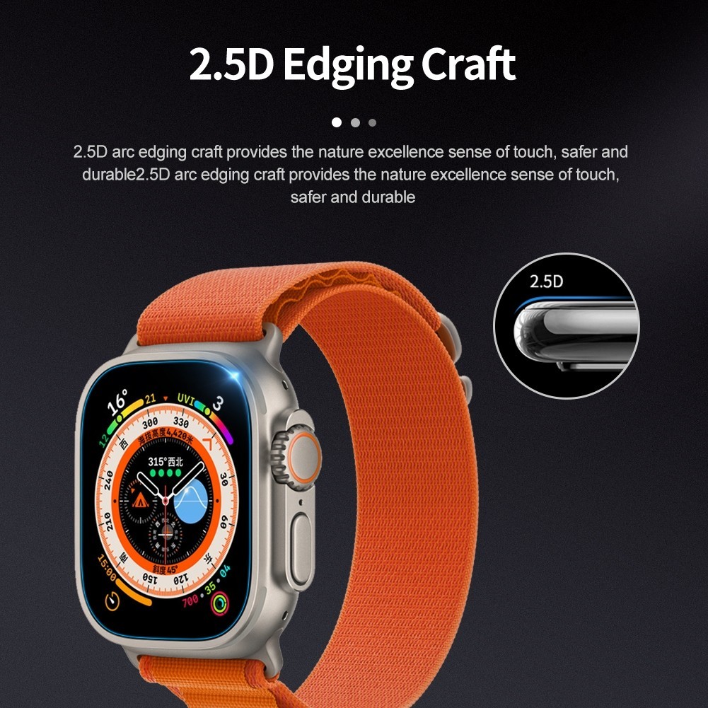 Para Apple Watch Ultra 49 mm NILLKIN H + Pro 0.2 mm 9H Película de vidrio