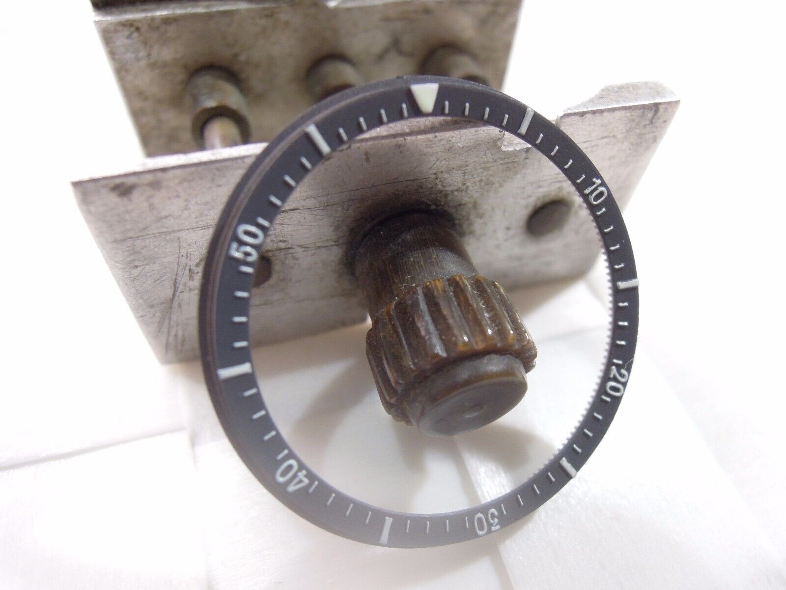 NEW DARK GRAY INNER ROTATING BEZEL POGUE CHRONOGRAPH 6139-6002/6005 WATCH