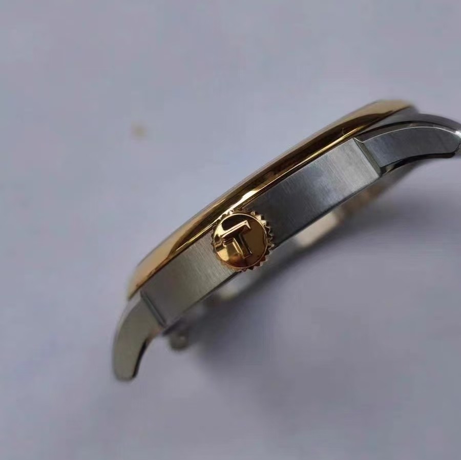 DIY Watch Part Kit 40mm Watch Case +Dial+Hands+Strap for T099407A Caliber 80
