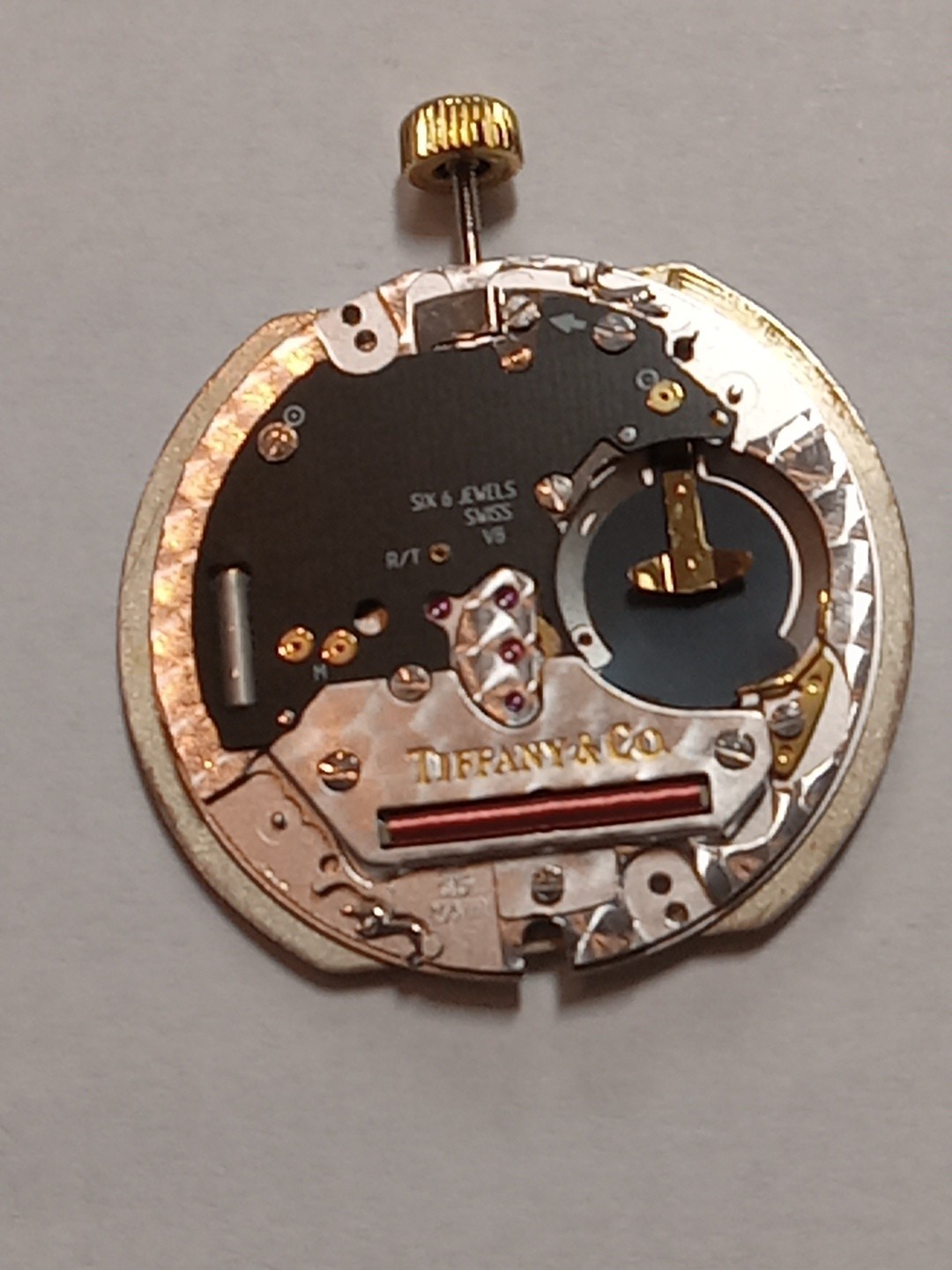 Tiffany & Co High Grade Movement 7 Jewels Mens Swiss Made Quartz 100% Original