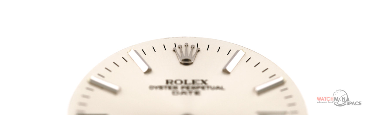 Vintage Men’s Rolex Date NQ 34mm 1500 1501 1503 Silver Stick Dial S/S #L45