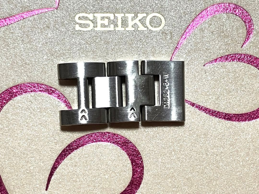 Seiko Lukia Stainless Bracelet Link Parts 3 Piece Set
