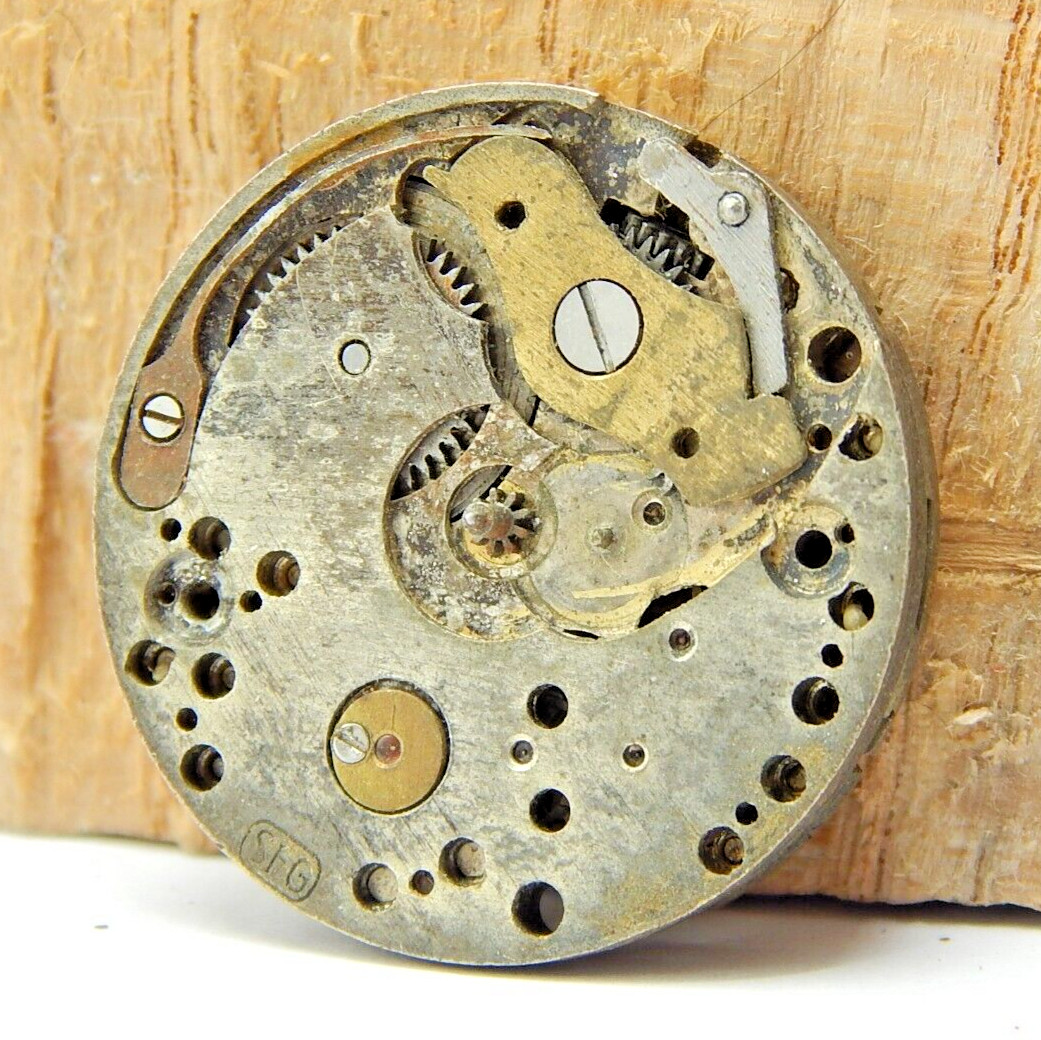 Vintage Enicar 15 jewel 2 adjustment men’s wrist watch movement swiss made