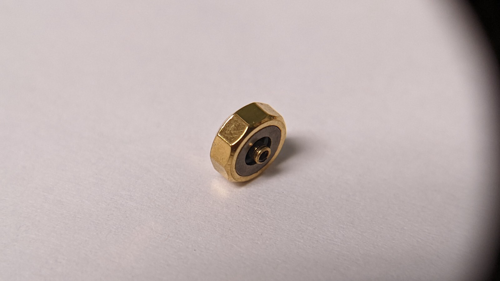 Ω OM yellow CROWN (octagon?) 5.0 x 2.0 tap 10Y (0.90mm stem thread) Unbranded