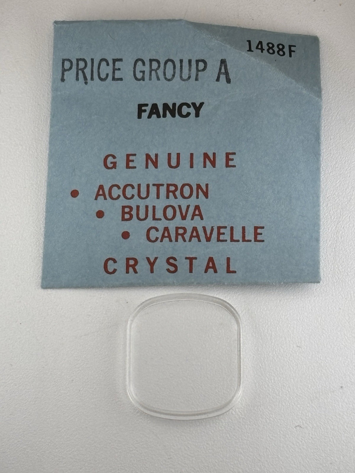 Bulova 1488F Crystal 19.9 x 17.8
