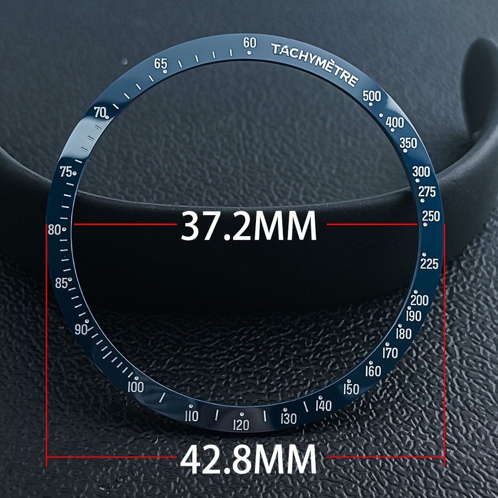 Watch accessories bezel size 42.8mm * 37.2mm/39mm * 33.2mm ceramic bezel