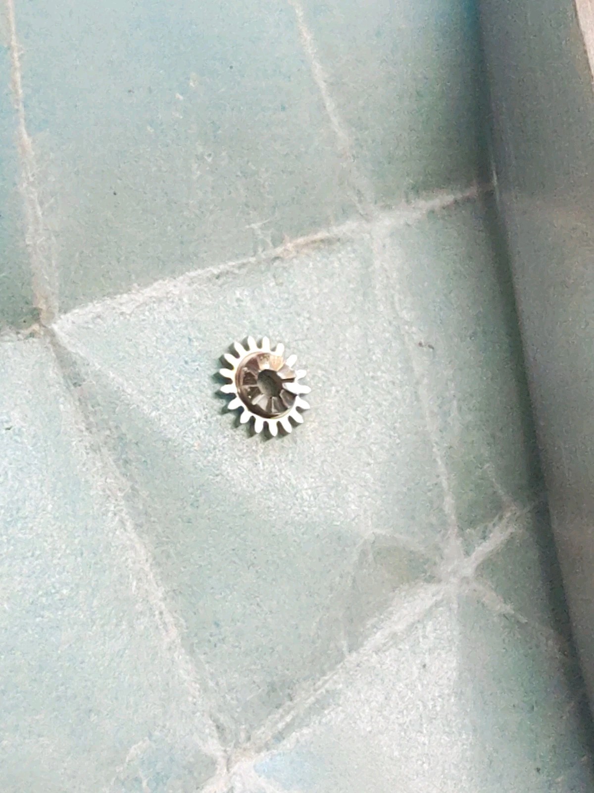 NOS Enicar Calibre 1000 Part #410, Winding Pinion. Perfect Condition.