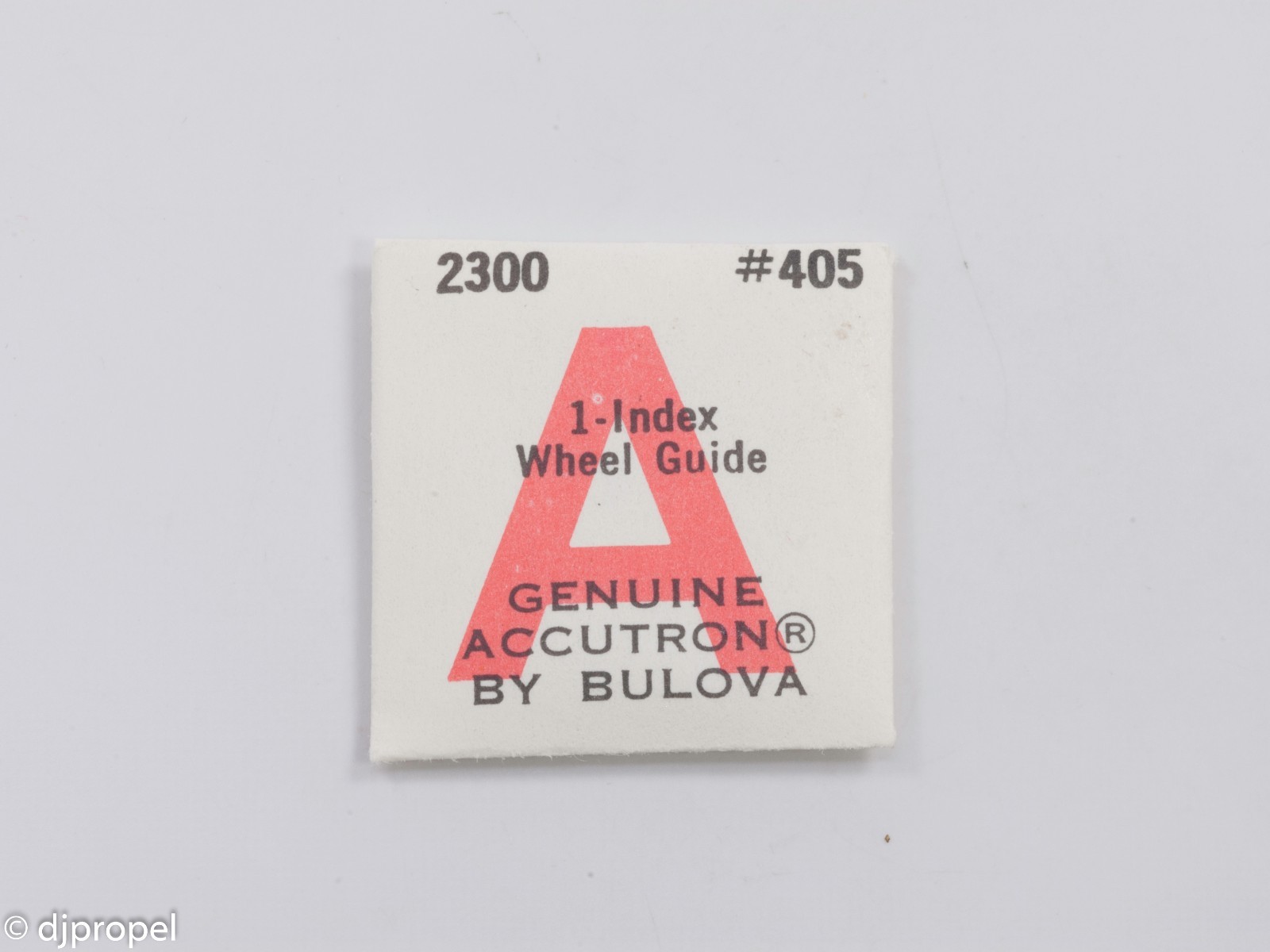 Vintage ORIGINAL Bulova Accutron 2300 Part #405 Index Wheel Guide