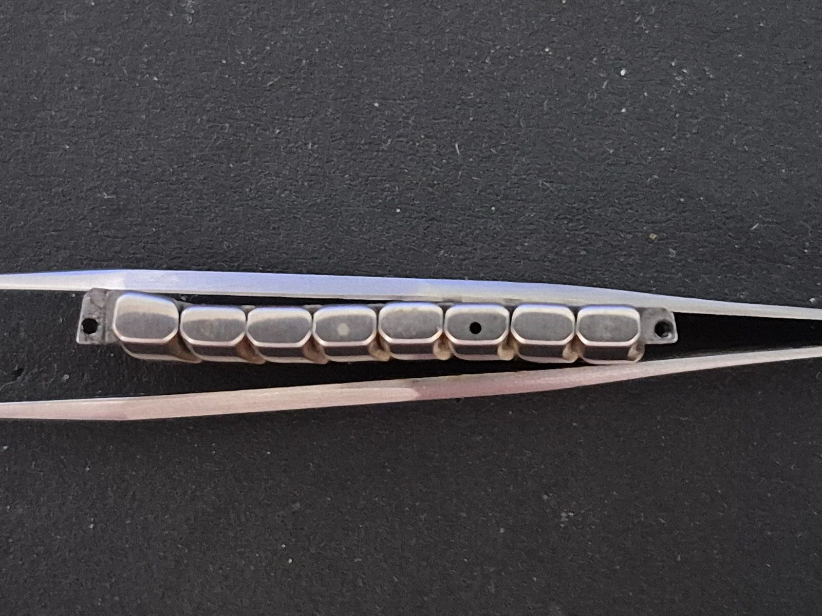 EBEL Classic Wave 8 Link Steel & Gold Segment for bands found on 21mm lug cases
