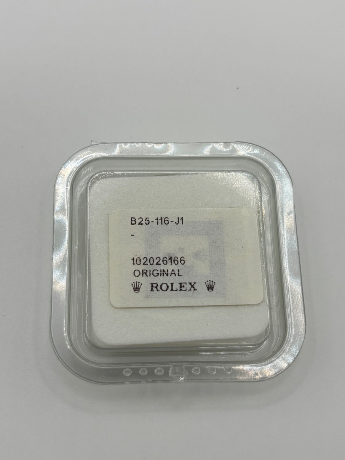 Genuine Rolex B25-116-J1 Crystal GMT Master Plexi Sealed 1675 6542 16750